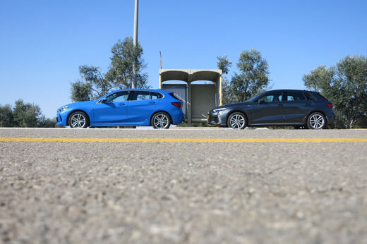 אודי A3 - ב.מ.וו סדרה 1